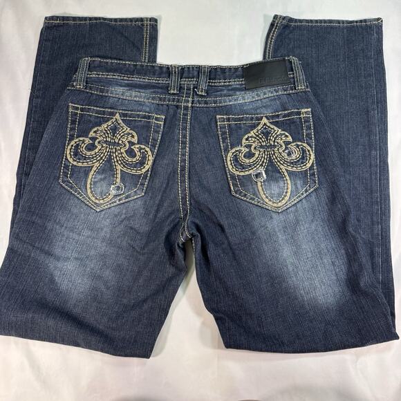 Carbon Jeans Relaxed Straight Flex Men's Size 32x34 - Picture 6 of 8